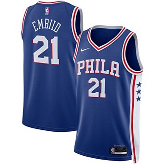 Unisex Nike Joel Embiid Royal Philadelphia 76ers 2022/23 Swingman Jersey - Icon Edition