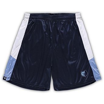 Men's Fanatics Branded Navy Memphis Grizzlies Big & Tall Champion Rush Practice Shorts