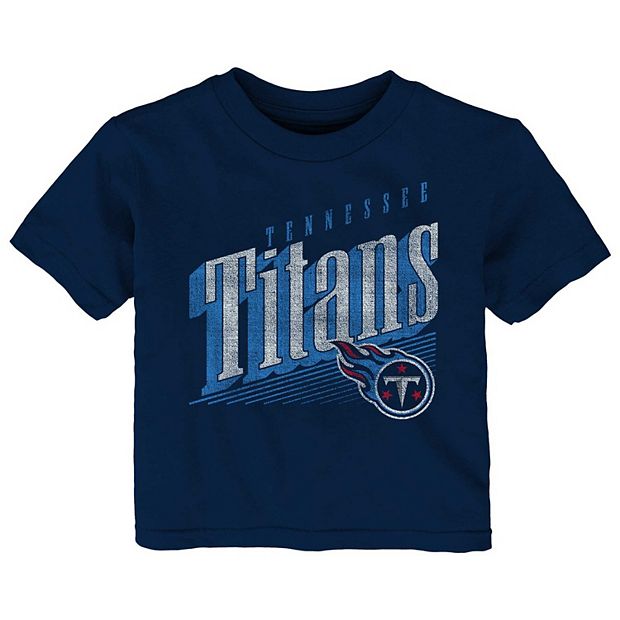 Youth Tennessee Titans Nike Navy Icon T-Shirt