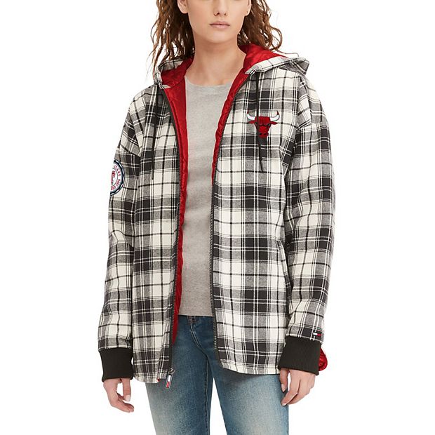 Flannel best sale hoodie kohls