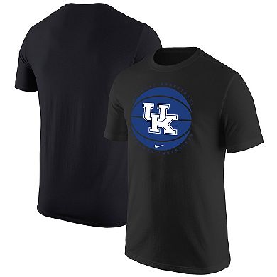 Men's Nike Black Kentucky Wildcats Basketball Logo T-Shirt