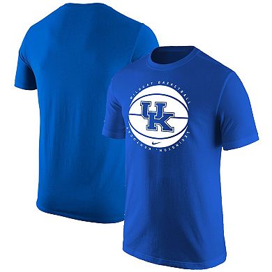 Men's Nike Royal Kentucky Wildcats Basketball Logo T-Shirt