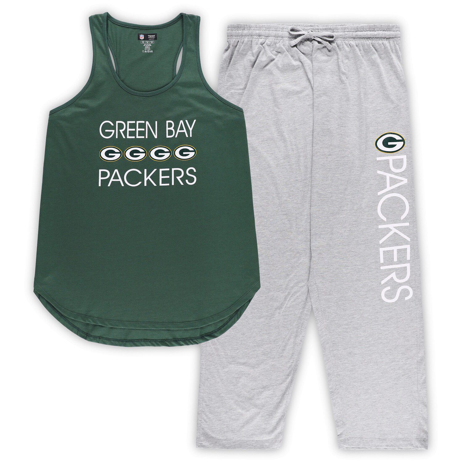 Women's WEAR by Erin Andrews Cream Green Bay Packers Cozy Scoop