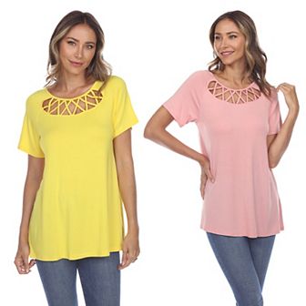 Essential 2 Pack Light Crisscross Top