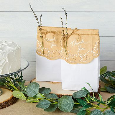 250 Pack Disposable Kraft Paper Doilies for Crafts, Dinner Plates, 9 Inch, Brown