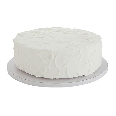 12 Inch White Cake Drum Set for Baking, Round Cake Boards for Desserts (3 Pack)