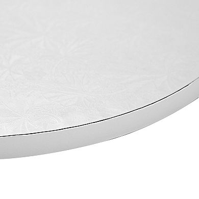 12 Inch White Cake Drum Set for Baking, Round Cake Boards for Desserts (3 Pack)