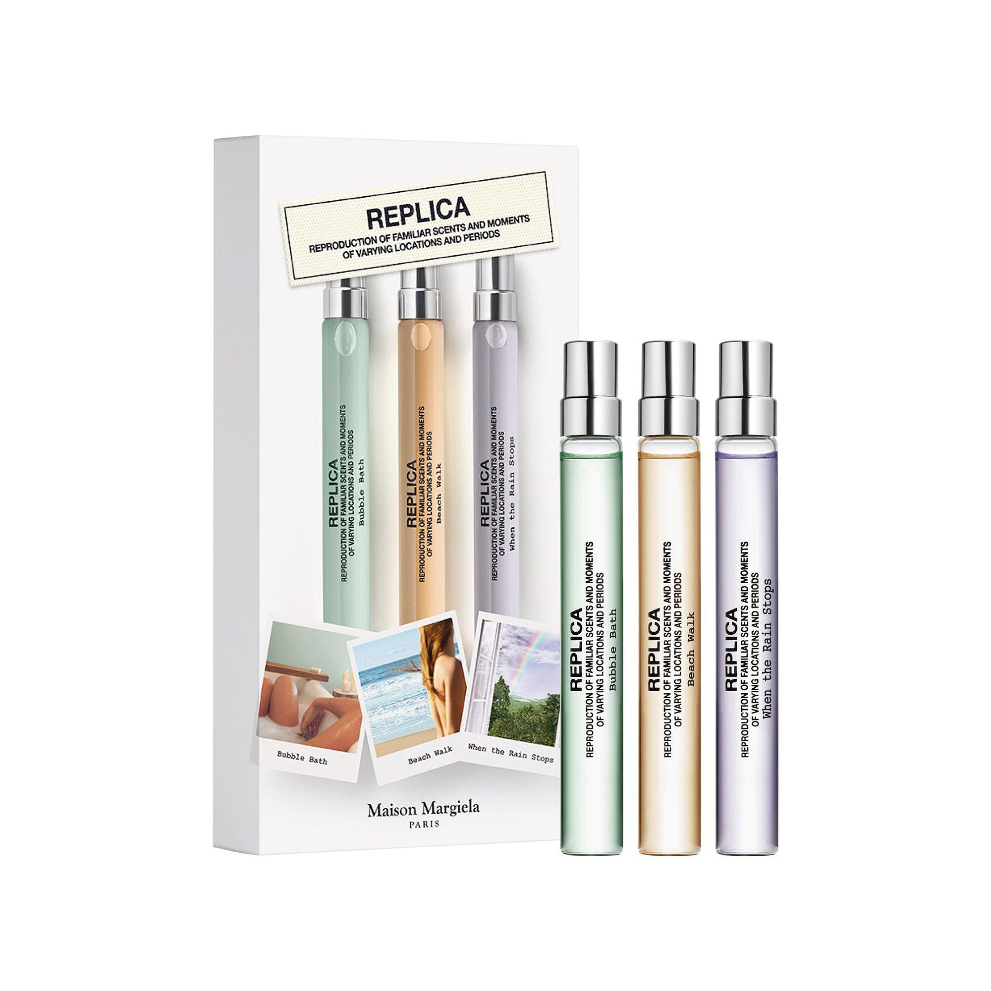 Maison Margiela REPLICA Travel Spray Set - Bubble Bath, Beach Walk, When 