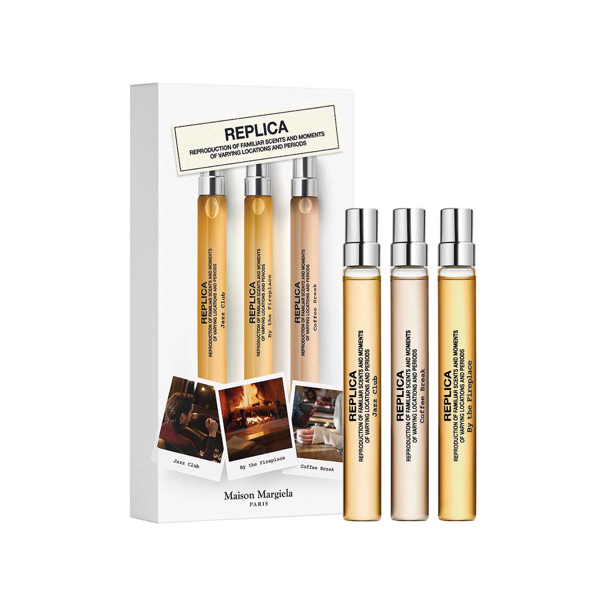 Maison Margiela REPLICA Travel Spray Set - Jazz Club, By the Fireplace, A