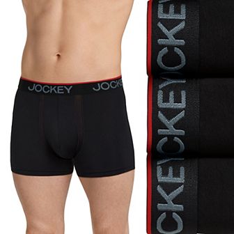 Men's Jockey® 3-pack Chafe Proof Pouch Microfiber 3" Trunk