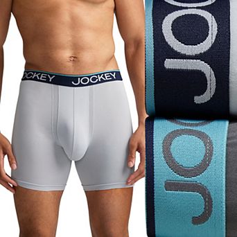 Big & Tall Jockey® 2-Pack Big Man Chafe Proof Pouch Microfiber 6" Boxer Brief