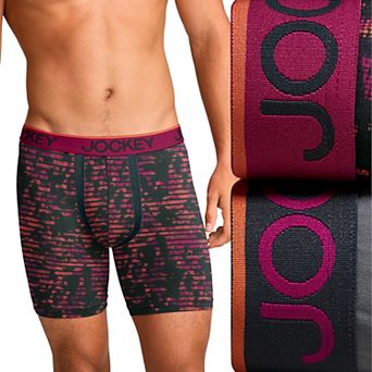 Big & Tall Jockey® 2-Pack Big Man Chafe Proof Pouch Microfiber 6" Boxer Brief