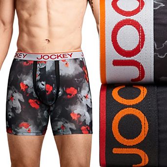 Big & Tall Jockey® 2-Pack Big Man Chafe Proof Pouch Microfiber 6" Boxer Brief