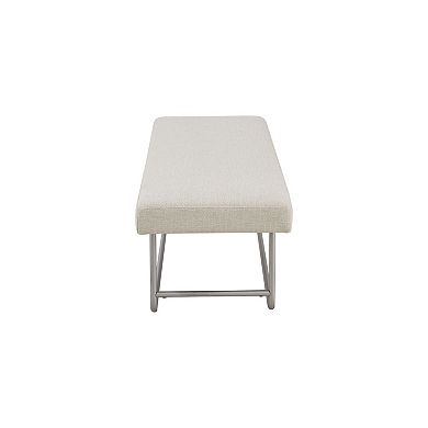 Martha Stewart Eve Upholstered Accent Bench