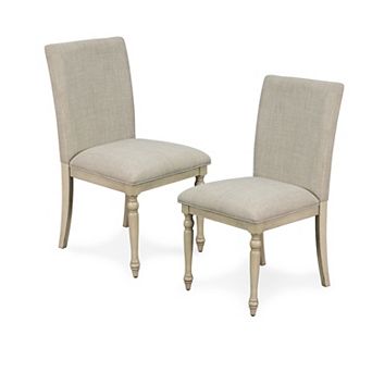 Martha Stewart Fiona Upholstered Dining Chair 2 pc Set