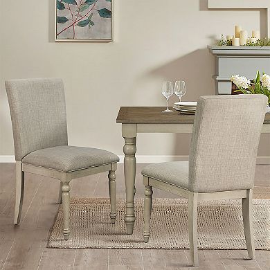 Martha Stewart Fiona Upholstered Dining Chair 2-piece Set