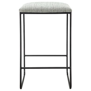Martha Stewart Hastings Upholstered Counter Stool