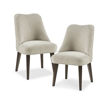 Martha Stewart Holls Upholstered Dining Chair 2 pc Set