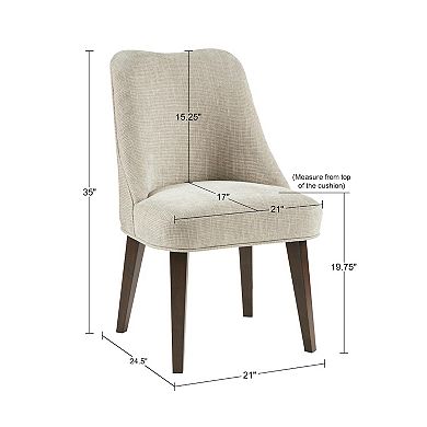 Martha Stewart Holls Upholstered Dining Chair 2-piece Set