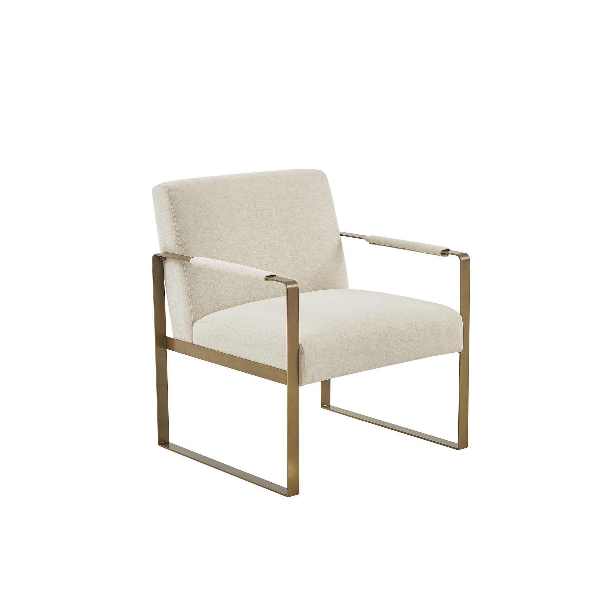 Martha Stewart Jayco Upholstered Accent Chair, Ivory
