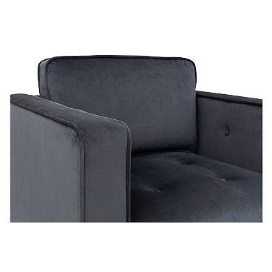 Martha Stewart Madrid Swivel Upholstered Arm Chair