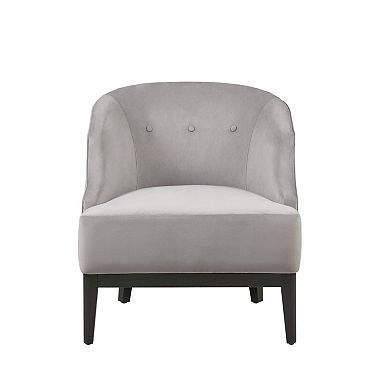 Martha Stewart Samba Button Tufted Upholstered Accent Chair