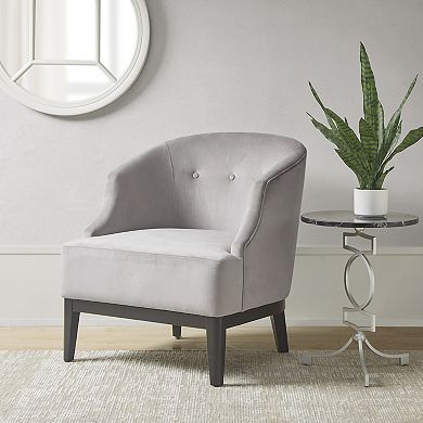 Martha Stewart Samba Button Tufted Upholstered Accent Chair