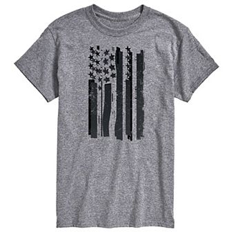 Big & Tall Glitched Freedom Tee