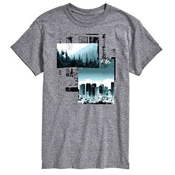 Big & Tall Grungescape Tee
