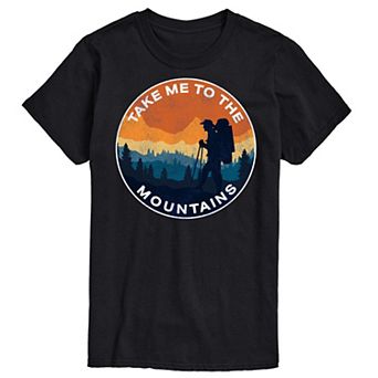 Big & Tall Take Me To The Mountains Tee