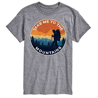 Big & Tall Take Me To The Mountains Tee