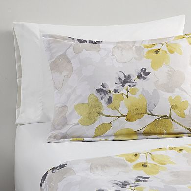 Madison Park Essentials Jeanie Modern Floral Comforter Set with Bed Sheets
