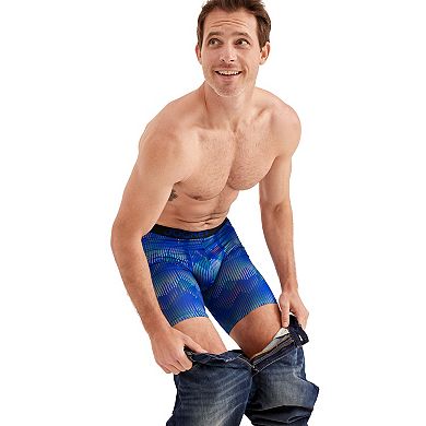 Men's Jockey 3-Pack Chafe-Proof Pouch Microfiber 8.5" Long Leg Boxer Briefs