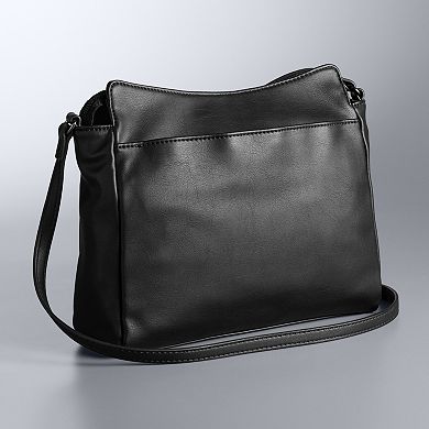 Simply Vera Vera Wang Cara Logo Crossbody Bag