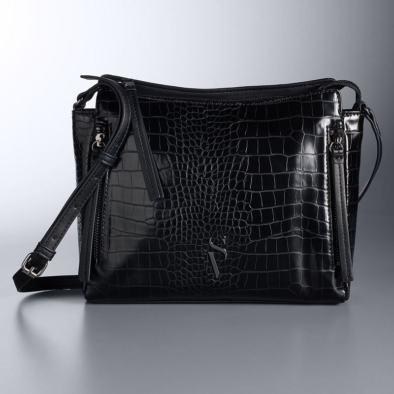 Women's Simply Vera Vera Wang Cara Logo Crossbody Bag