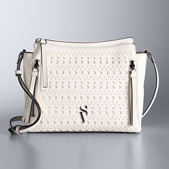 Simply Vera Vera Wang Cara Logo Crossbody Bag