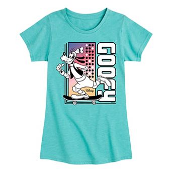 Disney's Mickey Mouse Girls 7-16 Goofy Skating Graphic Tee