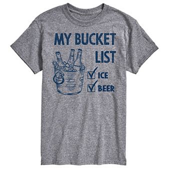 Big & Tall "Bucket List" Graphic Tee