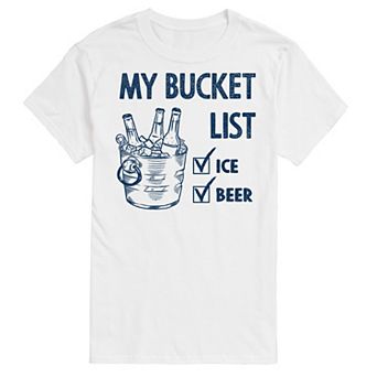 Big & Tall "Bucket List" Graphic Tee
