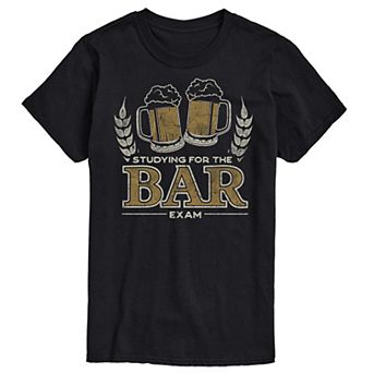 Big & Tall "Bar Exam" Graphic Tee