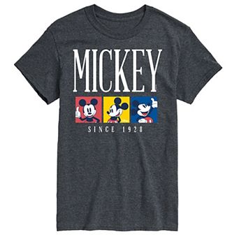 Disney's Mickey Mouse Big & Tall Color Block Graphic Tee