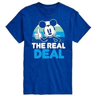 Disney's Mickey Mouse Big & Tall Real Deal Graphic Tee