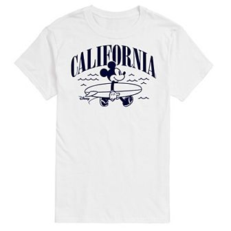 Disney's Mickey Mouse Big & Tall California Graphic Tee