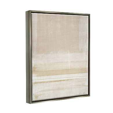 Stupell Home Decor Abstract Neutral Landscape Framed Wall Art