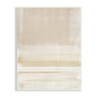 Stupell Home Decor Abstract Neutral Landscape Plaque Wall Art