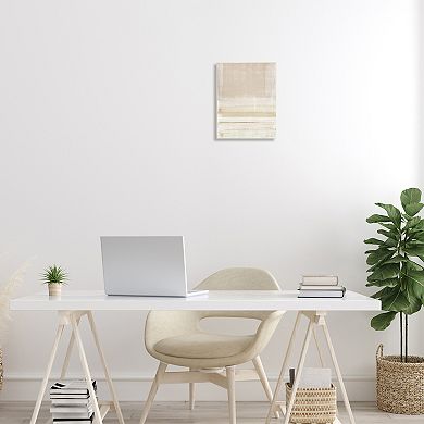 Stupell Home Decor Abstract Neutral Landscape Framed Wall Art