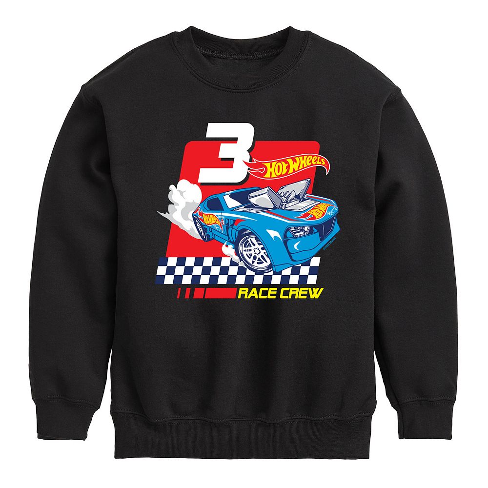 Sweatshirt Hot Wheels - Modèle Chemise Déchirée - Licence Officielle Mattel, 241 G, Coupe Classique - Pour Fans De Voitures !