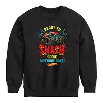 Boys 8-20 Hot Wheels Birthday Cake Fleece Sweatshirt