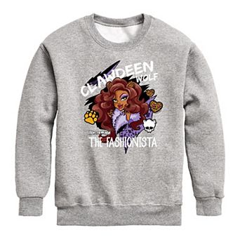 Boys 8-20 Monster High Clawdeen Fleece Sweatshirt