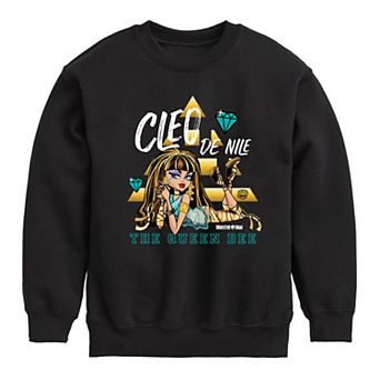 Boys 8-20 Monster High Cleo De Nile Fleece Sweatshirt